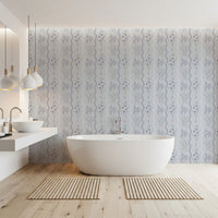 Vintage Lavender Trails Floral Wallpaper Wallpaper⁠