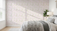 Serene Blush Blossom Floral Wallpaper Wallpaper⁠