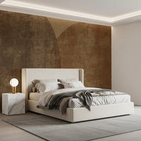 Earthy Geometrics Textured Circles Wall Mural Wall Mural