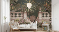Majestic Peacock Regency Garden Wall Mural Wall Mural