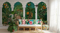 Majestic Mughal Archway Safari Wall Mural Wall Mural