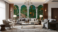 Majestic Mughal Archway Safari Wall Mural Wall Mural