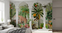 Imperial Archway Tropical Safari Mural Wall Mural