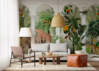 Imperial Archway Tropical Safari Mural Wall Mural