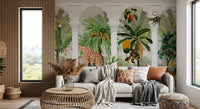 Imperial Archway Tropical Safari Mural Wall Mural