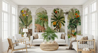 Imperial Vintage Archway Tropical Safari Mural Wall Mural