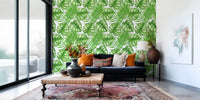 Tropical leaves Wallpaper⁠