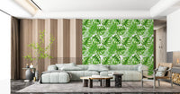 Tropical leaves Wallpaper⁠