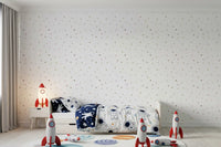 Minimalist Pastel Confetti Terrazzo Wallpaper Wallpaper⁠