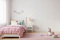 Minimalist Pastel Confetti Terrazzo Wallpaper Wallpaper⁠