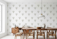 Minimalist Deco Palm Frond Wallpaper Wallpaper⁠