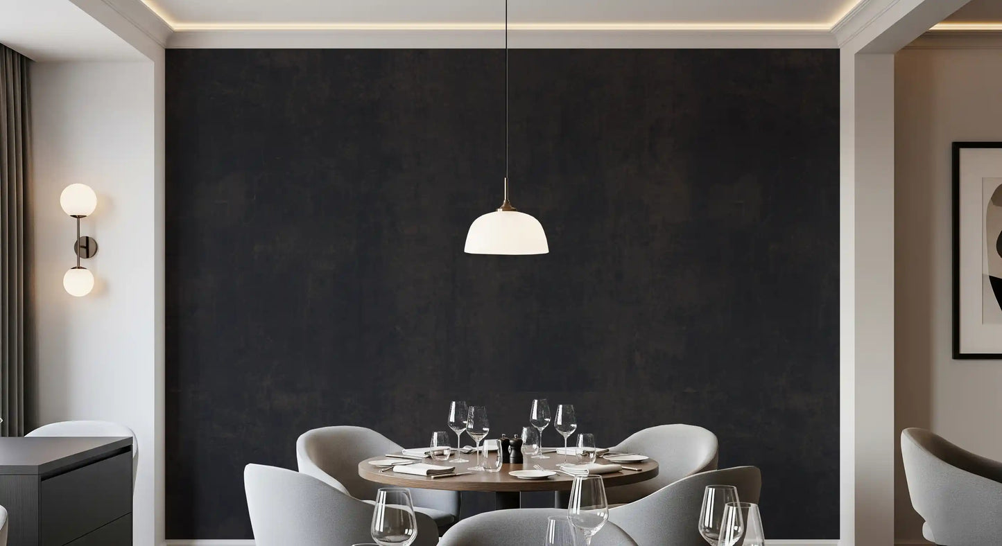 Dark Industrial Concrete Wall Wall Mural