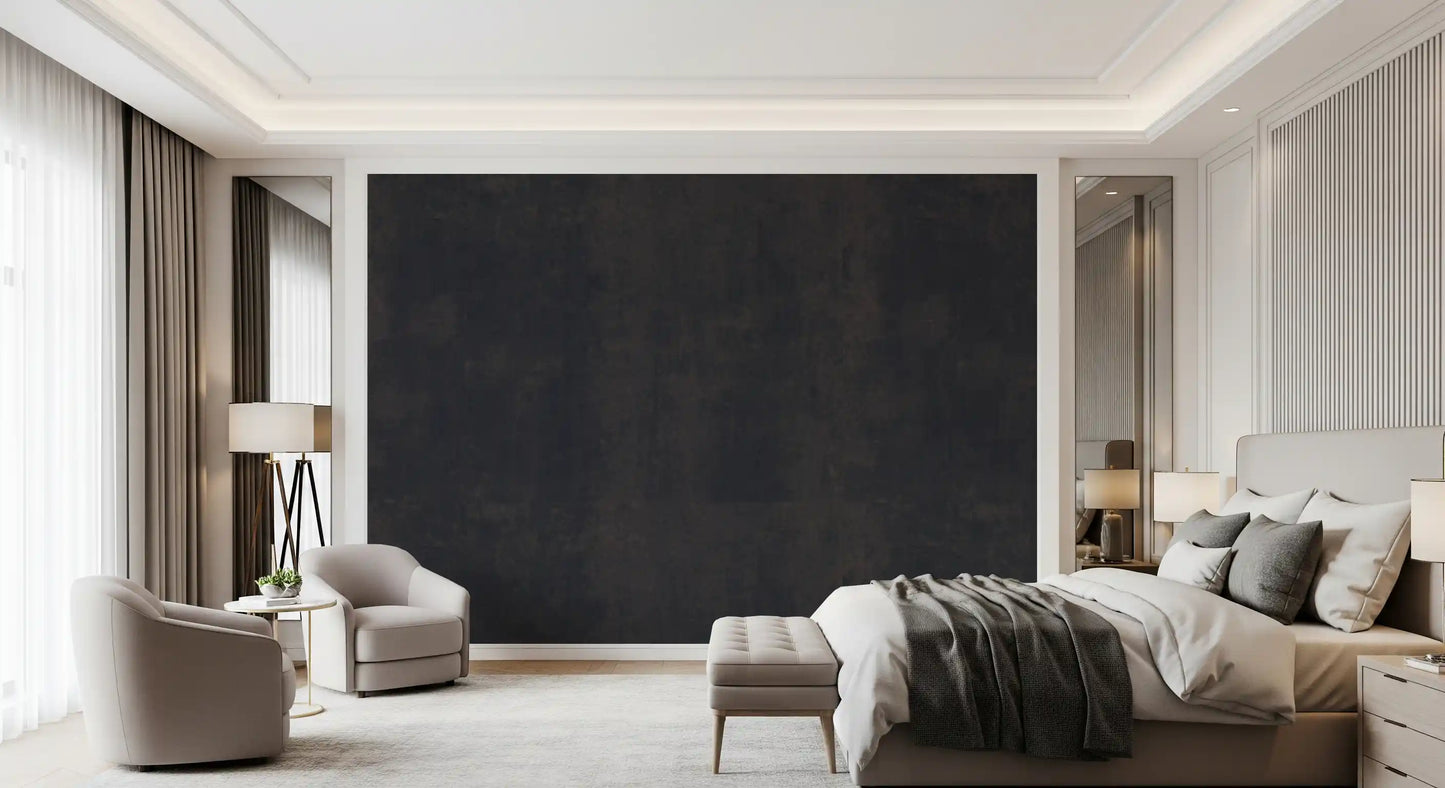 Dark Industrial Concrete Wall Wall Mural