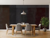 Crimson and Charcoal Plaster Wall Decor Wall Mural