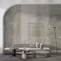 Lounge kept calm by the concrete panels geometric wall mural GD10863
