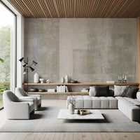 Upright rectangles line the Muted Geometric Concrete Panels wall mural GD10863
