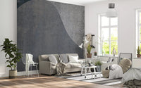 Slate Arches Abstract Industrial Wall Mural