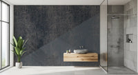 Charcoal and Steel Blue Diagonal Wall Mural
