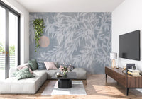 Serene Bamboo and Rising Sun Wall Mural