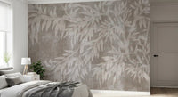 Serene Mist Bamboo Plaster Wall Mural