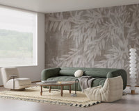Serene Mist Bamboo Plaster Wall Mural