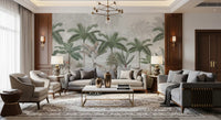 Vintage Tropical Botanical Wall Mural