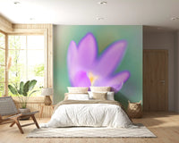 Ethereal Lavender Bloom Wall Mural