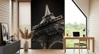 Parisian Night Architectural Perspective Wall Mural