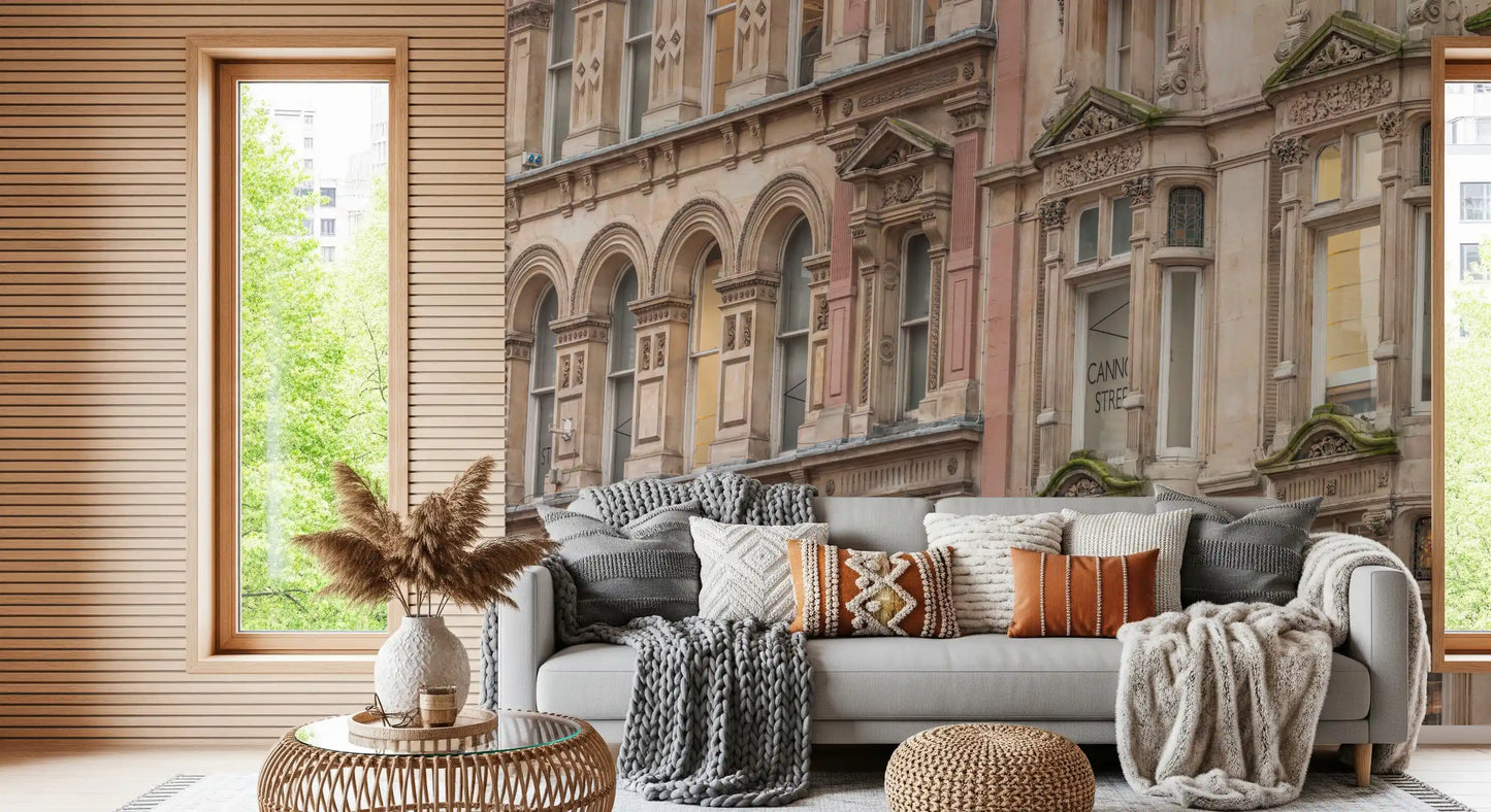 Urban Heritage Architecture Detail Wall Mural