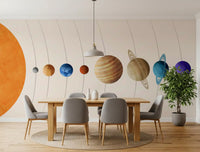 Planet Parade Wall Mural