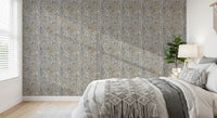Textured Woodland Birch Leaves Wallpaper⁠