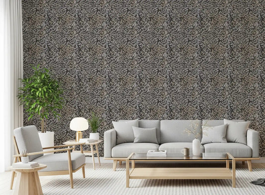 Classical Woodland Foliage Wallpaper⁠