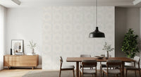 Quiet Geometric Star Motif Wallpaper⁠