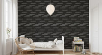 Abstract Urban Minimalist Grayscale Brick Wallpaper⁠
