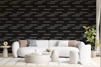 Abstract Urban Minimalist Grayscale Brick Wallpaper⁠