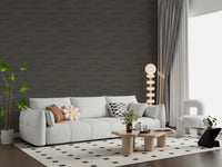 Brutalist Horizontal Grey Grids Wallpaper⁠