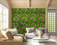 Zen Lotus Pond with Dragonflies Wallpaper⁠