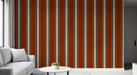Listras rústicas em tons terrosos Wall Mural