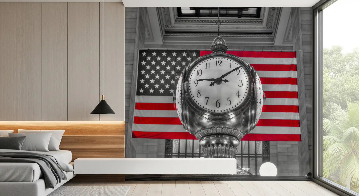 Iconic Grand Terminal Timepiece Wall Mural