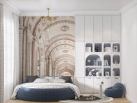 Neoclassical Stone Archway Wall Mural