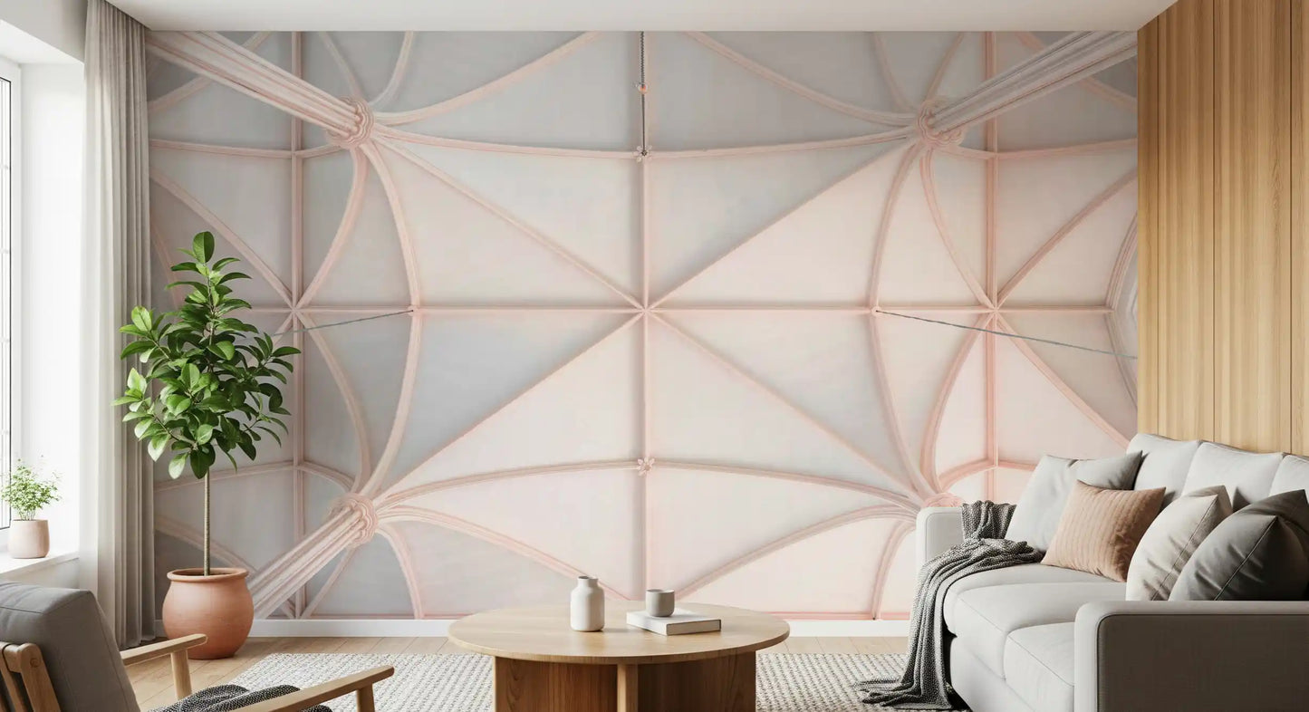 Gothic Vaulted Ceilings Wall Mural