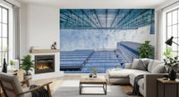 Glass Skyscraper Perspective Wall Mural