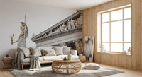 Athena Classical Statue Architecture Wall Mural