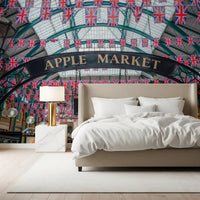 Covent Garden Union Jack Celebration Wall Mural