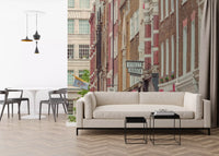 Urban London Streetscape Wall Mural