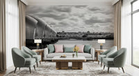 Thames Flood Barrier View Wall Mural