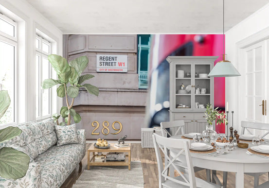 Iconic London Street Sign Wall Mural