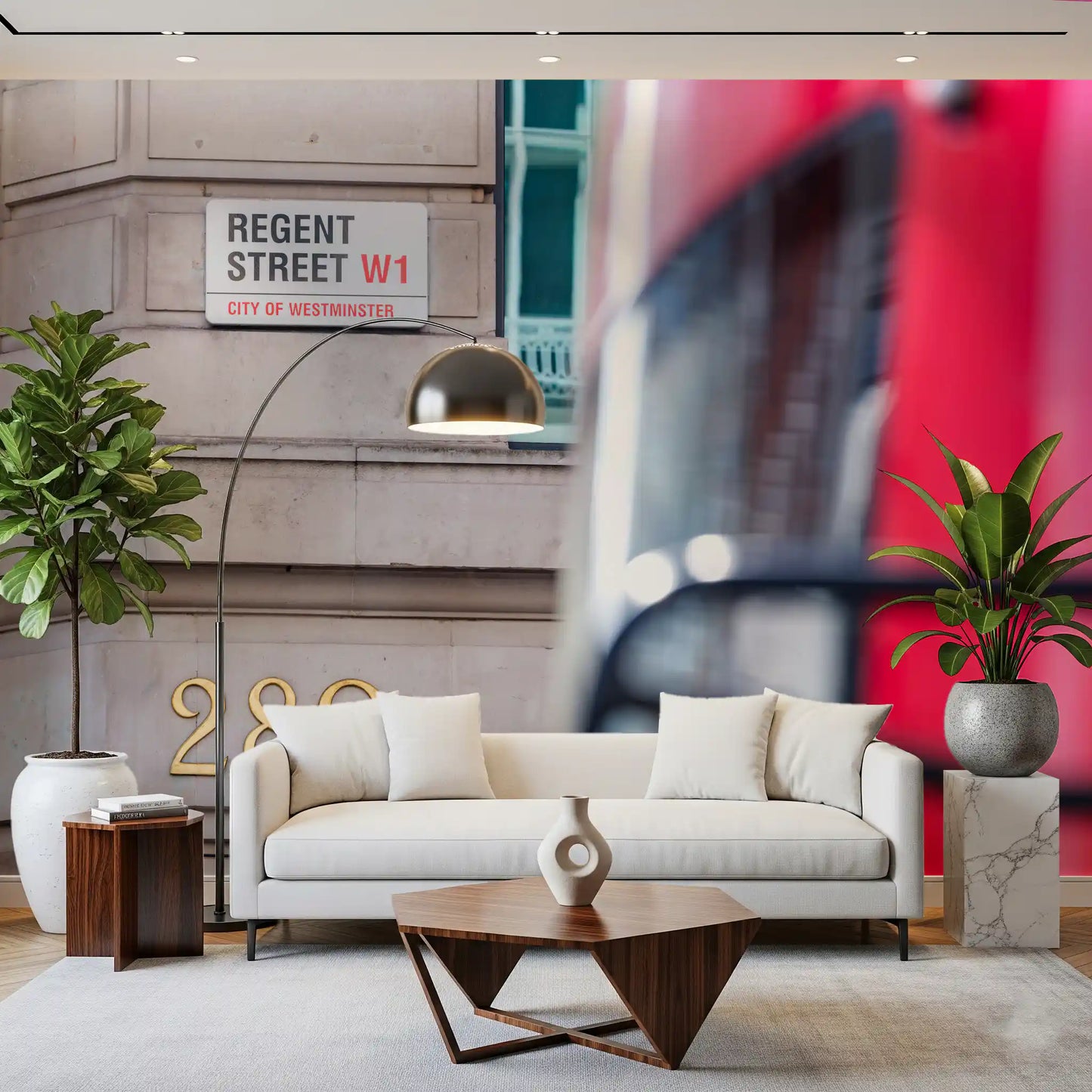 Iconic London Street Sign Wall Mural