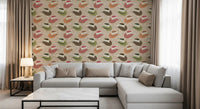 Rustic Western Cowboy Hat Pattern Wallpaper⁠