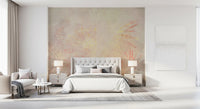 Abstract Golden Dawn Wisps Wall Mural